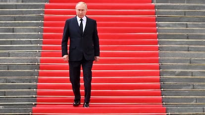 El presidente de Rusia, Vladímir Putin, el martes en el Kremlin.