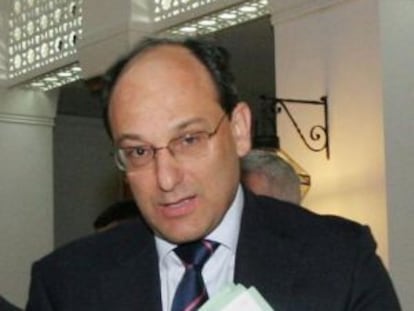 Peter Caruana, primer ministro de Gibraltar.