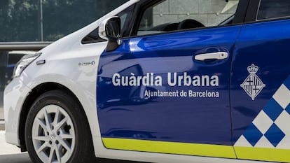 Coche de la Guardia Urbana de Barcelona.