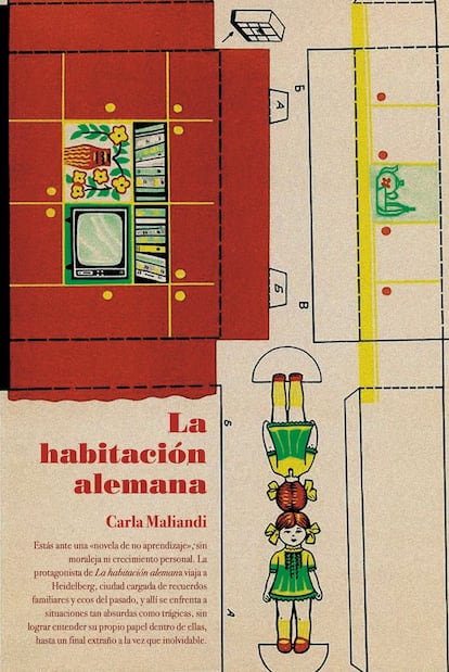 Portada de 'La habitación alemana', de Carla Maliandi