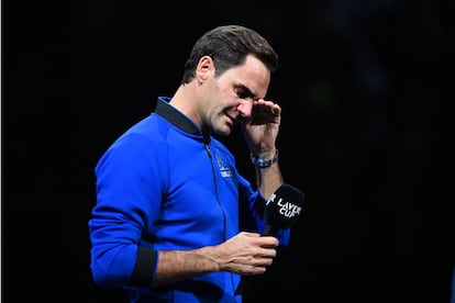 El suizo Roger Federer disputó en la noche del viernes en Londres su último partido oficial. Lo hizo en la Laver Cup, representando al equipo europeo en pareja con su acérrimo rival y gran amigo, Rafael Nadal, y enfrentándose a los estadounidenses Jack Sock y Frances Tiafoe.