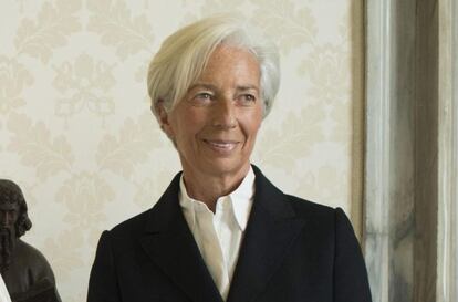 Christine Lagarde, directora del FMI