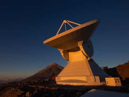 El Gran Telescopio Milimétrico Alfonso Herrera, en Tonantzintla, Puebla.