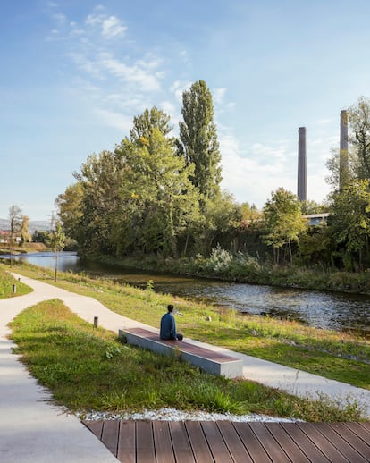 Regeneración de las riberas del río Somes a su paso por Cluj-Napoca (Rumanía)