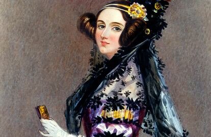 El algoritmo informático, por Ada LovelaceHija de Lord Byron, fue incentivada por su madre desde muy pequeña para destacar en matemáticas. Lovelace trabajó en la Universidad de Londres con Charles Babbage, quién quería crear un motor analítico, (el equivalente a un ordenador antiguo), y la historia la reivindica como la primera programadora.