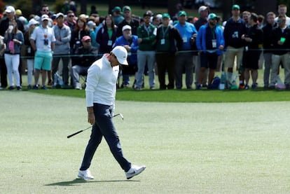 El último capítulo estuvo a la altura del resto del libro. Reed parecía conocer los secretos del campo en una jornada que comenzaba con tres golpes de ventaja sobre el segundo, McIlroy. En la imagen, el golfista norirlandés Rory Rory McIlroy durante la final.