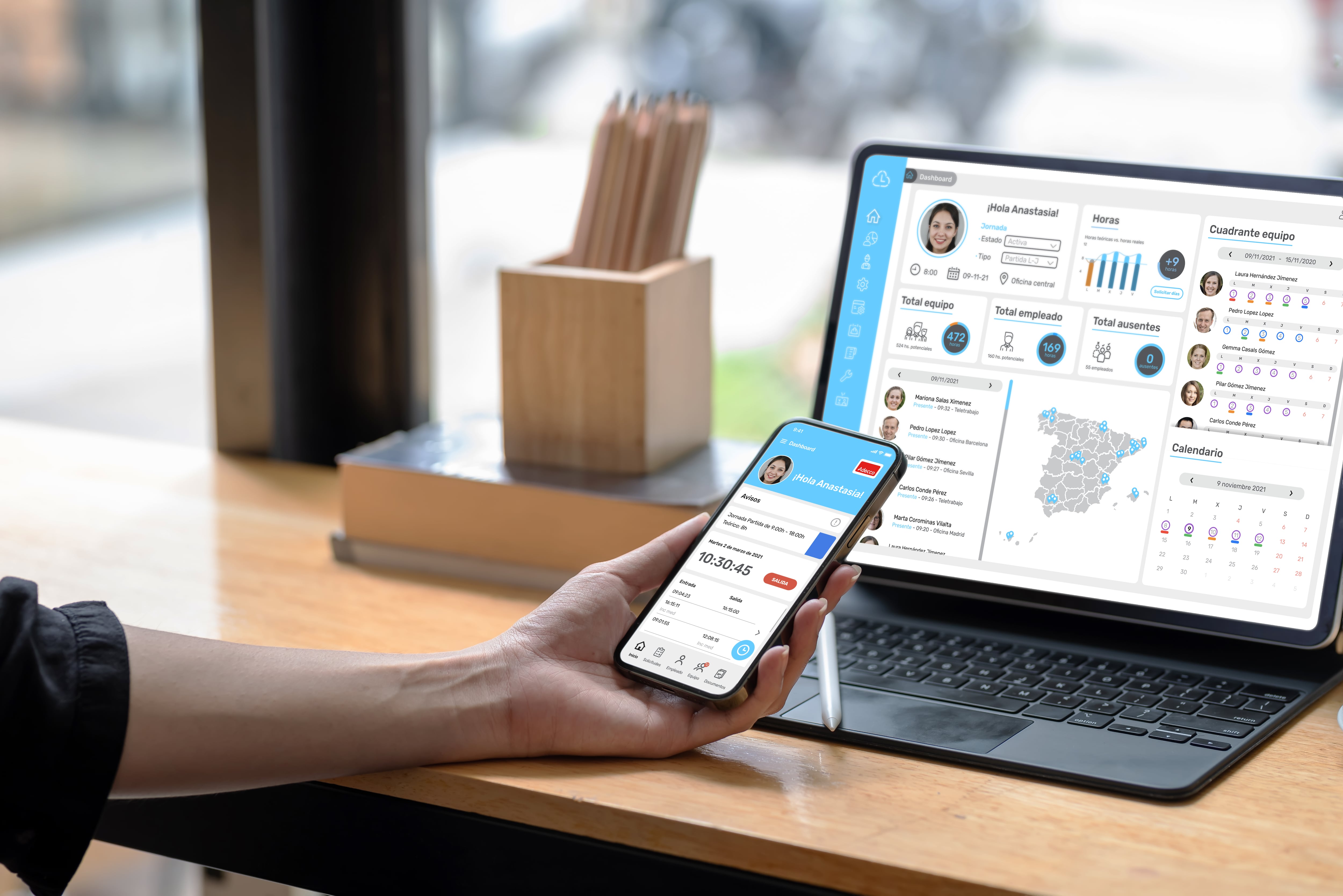 Nubhora, la aplicación de Inology para el control de horario.