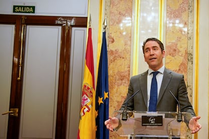 Teodoro García Egea anunciaba el jueves que renunciaba a su escaño en el Congreso.  