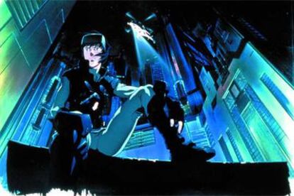 Fotograma de <i>Ghost in the shell. </i>