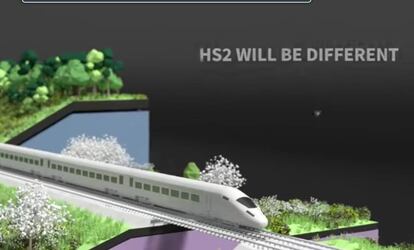 Recreación del HS2.