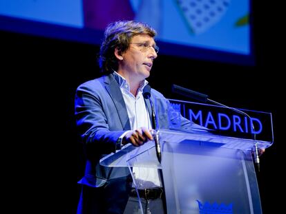 El alcalde de Madrid, José Luis Martínez-Almeida, presenta la programación de San Isidro 2021 en el Centro de Cultura Contemporánea Conde Duque.