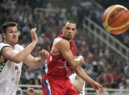 Trajan Langdon, en la final de la pasada Euroliga.