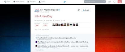 Tuit de Los Ángeles Clippers