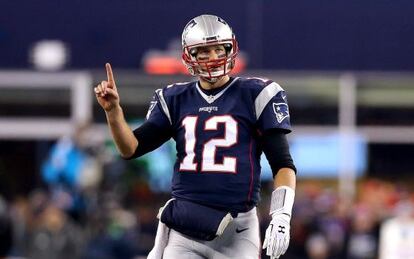 Tom Brady, en el partido de este sábado