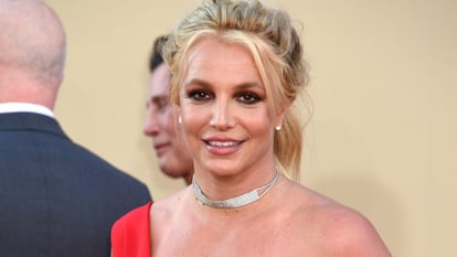 Britney Spears, en un estreno en Hollywood, California, en octubre de 2019.