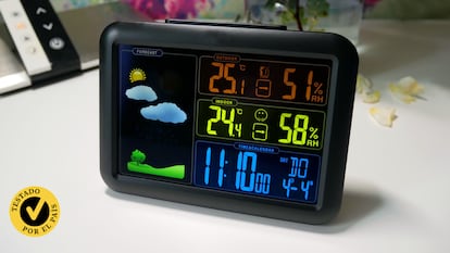 Artículo de EL PAÍS Escaparate que compara las mejores estaciones meteorológicas para usar en casa.