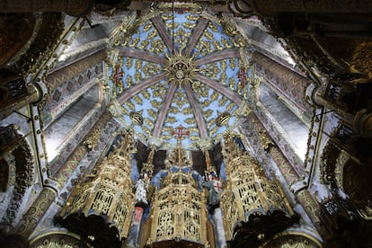 El interior del convento de Cristo, en la localidad portuguesa de Tomar.