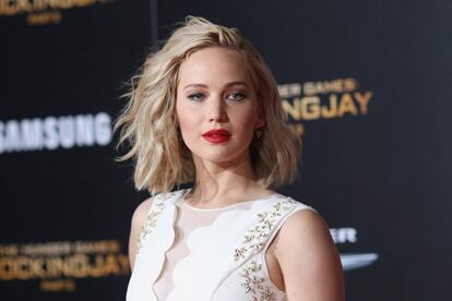 Jennifer Lawrence, de 'Jogos Vorazes: A Esperança'.