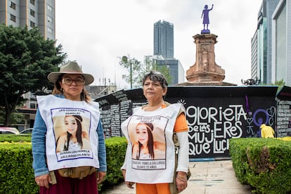 Ashanti Ríos y María del Carmen Volante, en Ciudad de México, el 27 de agosto