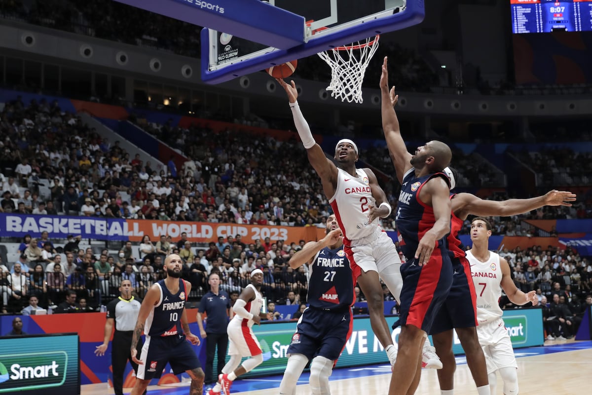 Canadá barre a Francia por 30 puntos: 95-65 | Baloncesto | Deportes ...