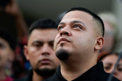 Kilmar Abrego, en Baltimore, el 25 de agosto.