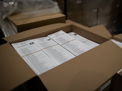 Material electoral para los próximos comicios de Cataluña.