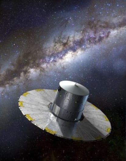 Ilustración del telescopio espacial 'Gaia' de la Agencia Europea del Espacio.