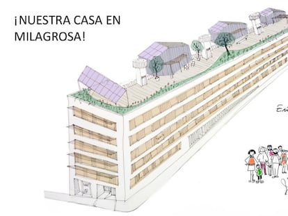 Vivienda colaborativa: vivir entre patios