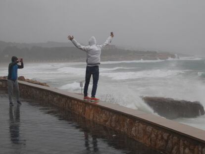 El temporal, a Tarragona.