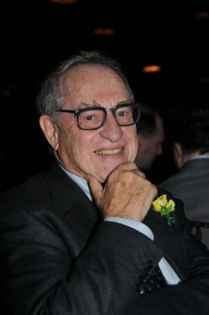 El abogado Alan Dershowitz.