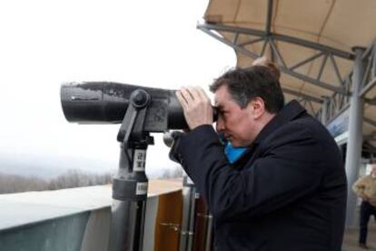 EU Foreign Affairs Committee Chair David McAllister on a recent trip to South Korea.