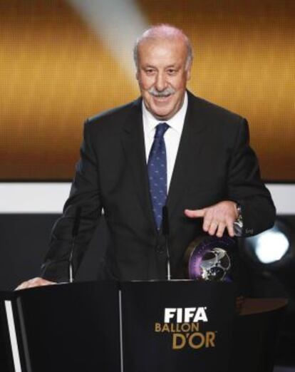 Del Bosque, mejor entrenador de 2012.