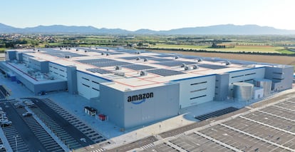 Nuevo centro logístico de Amazon en El Far de l'Empordà (Girona).
AMAZON
17/04/2023