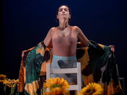 La bailaora Rafaela Carrasco, en su espectáculo 'Ariadna (Al hilo del mito)', en 2020.