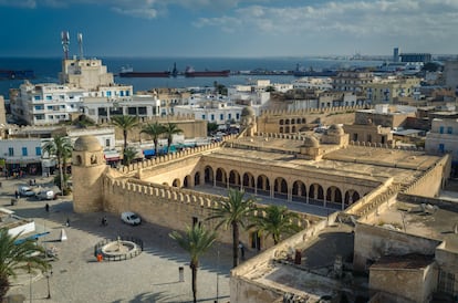 La medina de Susa, patrimonio mundial de la Unesco.