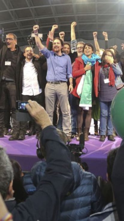 Cierre de campaña de Podemos en Dos Hermanas.