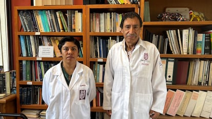 Miguel Briones-Salas y Gabriela Elena Medina Cruz, en mayo de 2025.
