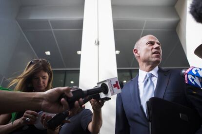 Michael Avenatti, el pasado 14 de agosto en Texas.