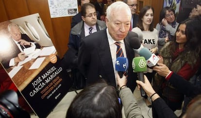 José Manuel García-Margallo en Alicante este lunes.