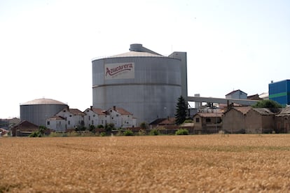 Planta de Azucarera en La Bañeza (León), el 30 de junio de 2025.