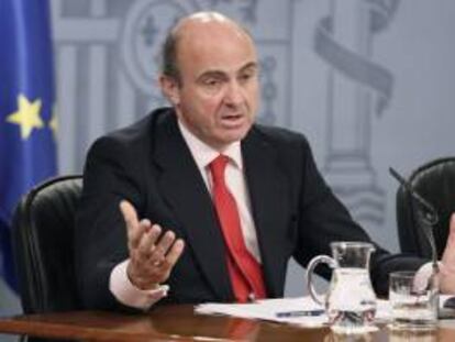 El ministro de Economía y de Competitividad, Luis de Guindos. EFE/Archivo