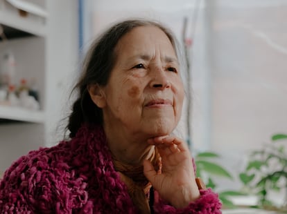 La artista visual chilena Cecilia Vicuña, en 2021.