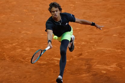 Diallo, during a Wednesday match against Dimitrov.