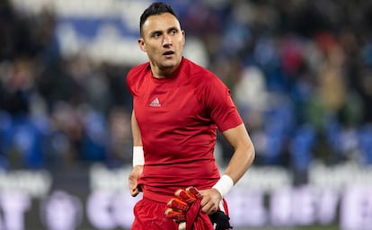 Keylor Navas, tras el partido ante el Leganés.