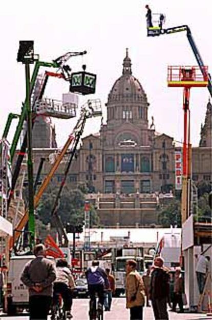 Salón Internacional de la Construcción, Construmat, en Barcelona.