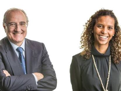 Jes&uacute;s Olmos Clavijo, Winnie Wutte y Guido Mitrani, socios fundadores de Asterion. 