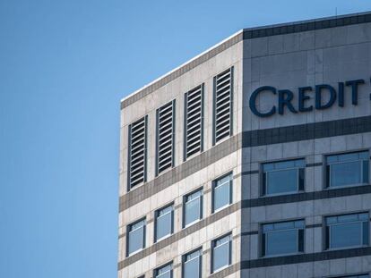 Edificio de Credit Suisse en Canary Wharf (Londres).