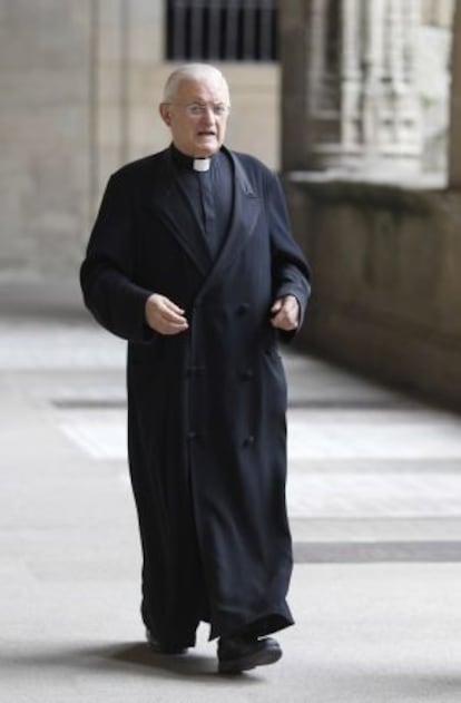 José María Díaz, exdeán de la catedral de Santiago, en julio de 2011.