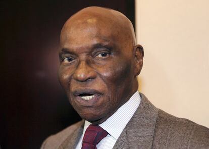 El presidente de Senegal, Abdulaye Wade.