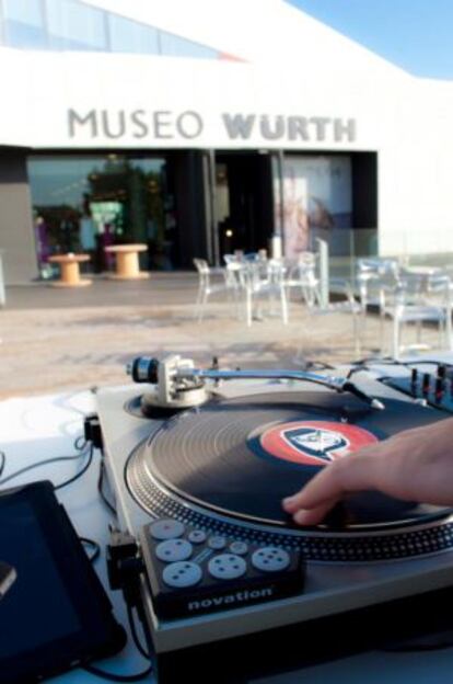 Sesión de 'dj' en el museo Würth